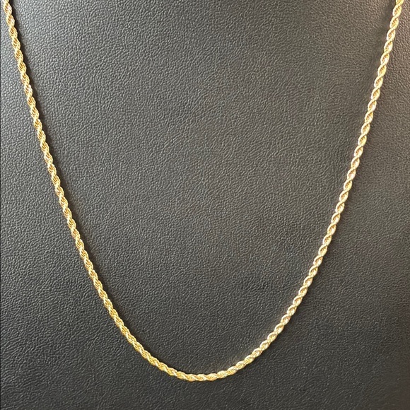Jewelry - ✨ 18K Gold Filled Rope Chain Necklace 20”